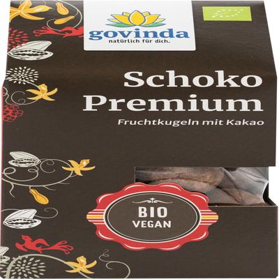 Govinda Organic Chocolate Premium Balls (2 x 120 g)