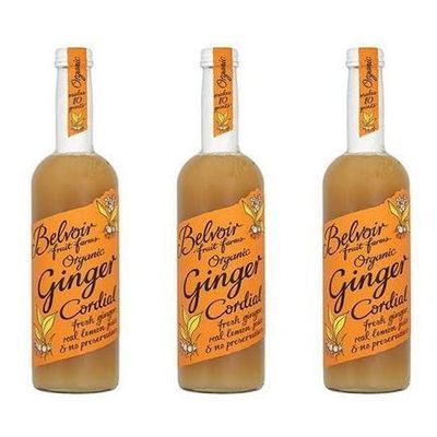 (3 Pack) Belvoir Ginger Cordial Organic | 500ml | 3 Pack