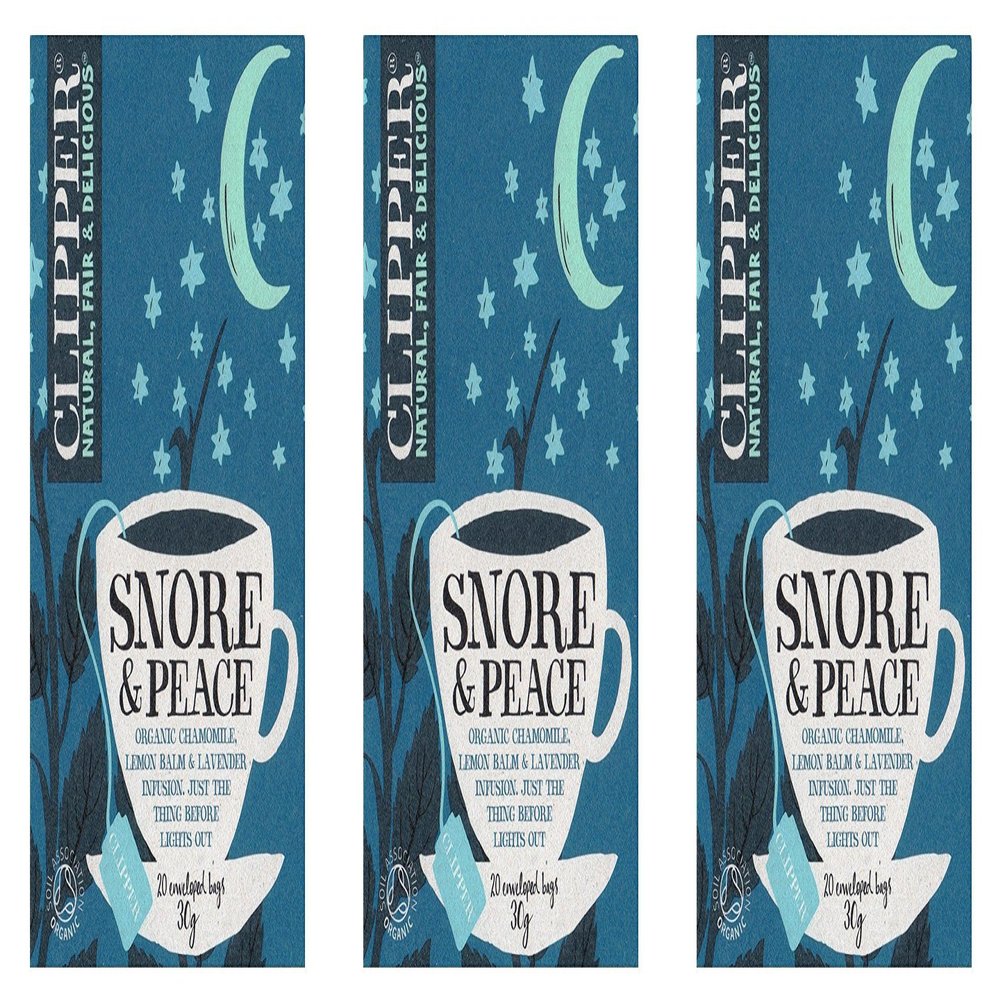 Clipper | Snore & Peace | 3 x 6 x 20 bags