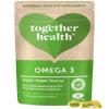 Algae Omega 3  Together Health  Pure Algae Omega 3  Unique Plant Source of DHA & EPA  Vegan Friendly - Made in The UK  Pack of 2-60 Softgels view 1