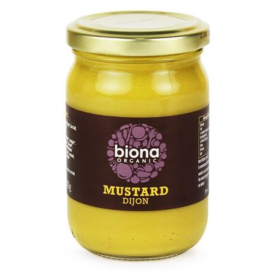 Biona Organic Dijon Mustard 200g (Pack of 2)
