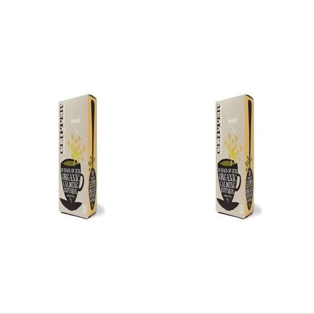 (2 PACK) - Clipper Fennel| 20 Bags |2 PACK - SUPER SAVER