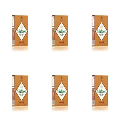 (6 PACK) - Maldon Sea Salt - Smoked| 125 g |6 PACK - SUPER SAVER - SAVE MONEY