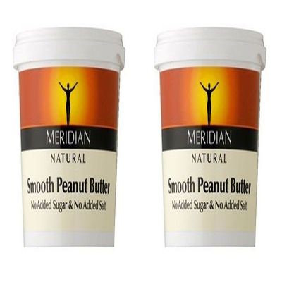 (2 Pack) - Meridian Peanut Butter - Smooth 100% Nuts| 1 kg |2 Pack - Super Saver
