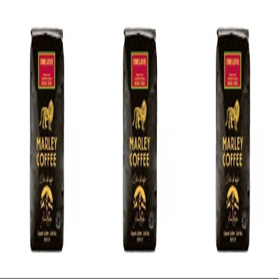 (3 PACK) - Marley One Love - Medium Roast Ground Coffee| 227 g |3 PACK - SUPER SAVER