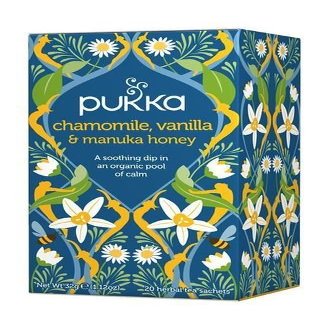 (10 PACK) - Pukka Chamomile Vanilla & Manuka Honey Tea| 20 Bags |10 PACK - SUPER SAVER