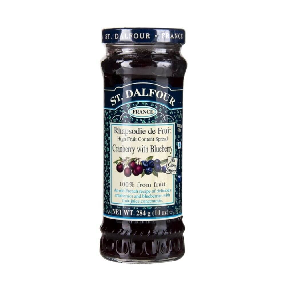 (6 PACK) - St Dalfour Cranberry & Blueberry| 284 g |6 PACK - SUPER SAVER