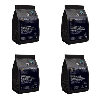 (4 PACK) - Equal/Ex Roast & Ground Coffee - Ethiopian Yirgacheffe| 227 g |4 PACK - SUPER SAVER