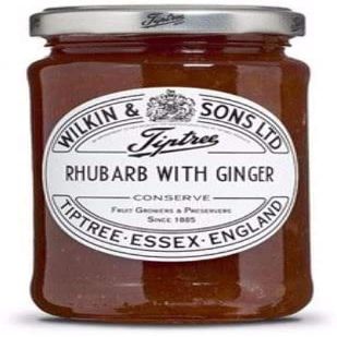 (4 PACK) - Tiptree Rhubarb And Ginger Conserve| 340 g |4 PACK - SUPER SAVER