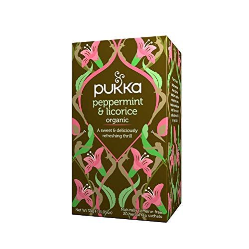 (2 PACK) - Pukka Peppermint & Licorice Tea| 20 Bags |2 PACK - SUPER SAVER