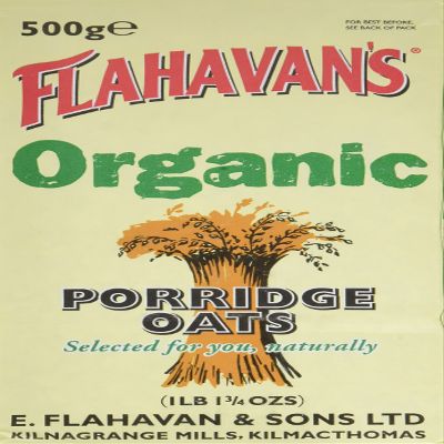 (12 PACK) - Flahavans Porridge Oats - Organic| 500 g |12 PACK - SUPER SAVER