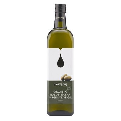 (6 PACK) - Clearspring Extra Virgin Italian Olive Oil - Organic| 1 Ltr |6 PACK - SUPER SAVER - SAVE MONEY
