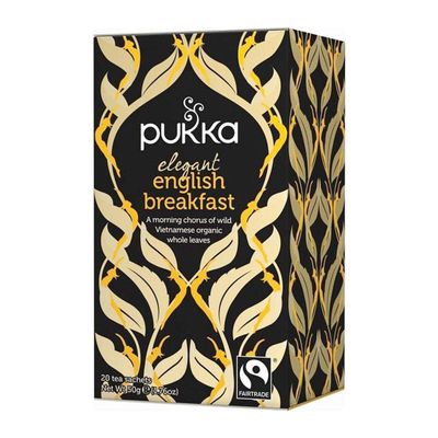 (6 PACK) - Pukka Elegant English Breakfast| 20 Bags |6 PACK - SUPER SAVER