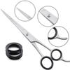 Haryali London, 6.5" Hair Cutting Scissor, Silver Sharp Barber Hair Scissors for Men, Stainless Steel Hair Scissors with Fixed Screw, Professional Hairdressers Trimming Shears for Salon and Home Use view 3