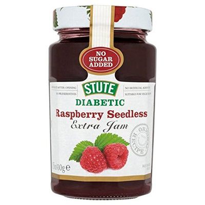 Stute Raspberry Seedless Jam 430g (Pack of 2)