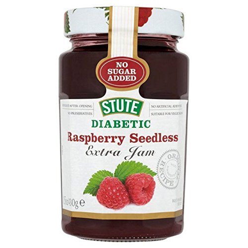 Stute Raspberry Seedless Jam 430g (Pack of 2)
