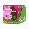 BEAR Raspberry & Blueberry Paws - Delicious Real Fruit - Suitable for 2+ years - Healthy - 20g - 4 x 5 Packs (Pack of 20) view 1