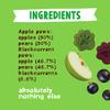 BEAR Apple & Blackcurrant Paws - Delicious Real Fruit - Suitable for 2+ years - Healthy - 20g - 4 x 5 Packs (Pack of 20) view 4