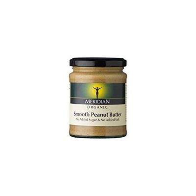 (8 PACK) - Meridian Organic Peanut Butter - Smooth 100% Nuts| 280 g |8 PACK - SUPER SAVER