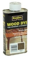 Rustin's Wdwa250 Wood Dye Walnut 250ml