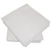 100 White Linen Feel Airlaid Paper Napkins 40x40cm - 2 x Packs of 50 view 1