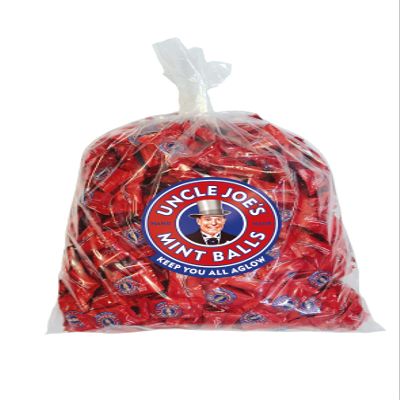 Uncle Joe's | Mint Balls | 2kg Bulk Bag | Traditional Mint Balls made using the same recipe from 1898 | Natural Ingredients | Free From Artificial Colors and Flavours