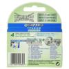 Wilkinson Sword Quattro Titanium Sensitive Razor Blades for Men Razors, Pack of 4 view 2