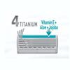 Wilkinson Sword Quattro Titanium Sensitive Razor Blades for Men Razors, Pack of 4 view 4