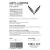Acetyl L-Carnitine Powder (ALCAR) REDWELLS Premium Quality Vegan - 100g Pack view 3