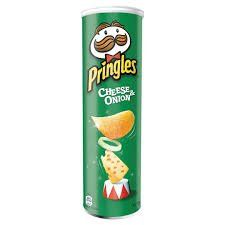 Pringles Cheese & Onion 6 pack 190g Box of 6