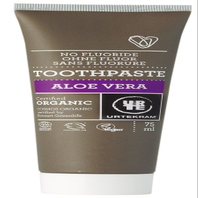 6 Pack of Urtekram OrganicAloe Vera Toothpaste 75 ML