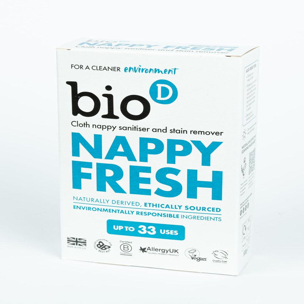 12 Pack of Bio-D Nappy Fresh 500 g