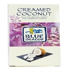 12 Pack of Blue Dragon Creamed Coconut Block 200 g