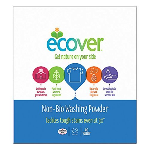 3 Pack of Ecover Washing Powder Non Bio 3000 g