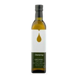 6 Pack of Gluten Free Clearspring Organic Extra Virgin Olive Oil 500 ML