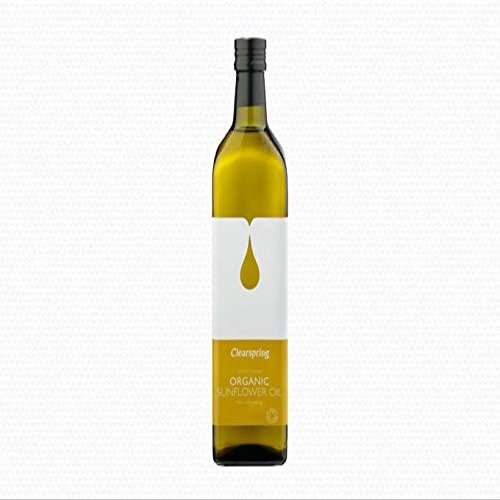 6 Pack of Clearspring Organic Sunflower Oil 1000 ML