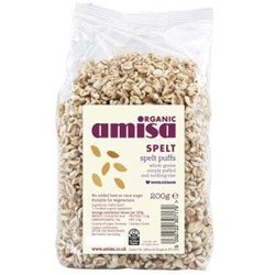 6 Pack of Amisa Organic Spelt Honey Poppies 200 g