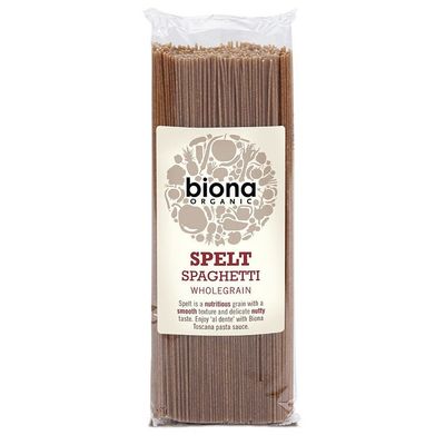 12 Pack of Biona Organic Wholewheat Spaghetti 500 g