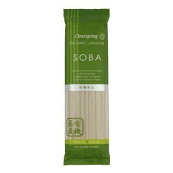 6 Pack of Clearspring Organic Japanese Soba Noodles 200 g