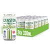 Cawston Press Elderflower Lemonade Fizzy Drink Blended with Sparkling Water and Pressed Apple Juice (330ml x 24 cans) | Gluten Free - Vegan - No Added Sugar view 1