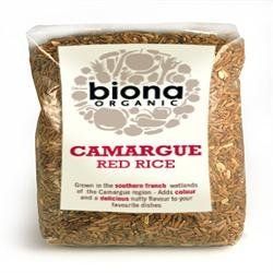 6 Pack of Biona Organic Red Camargue Rice 500 g