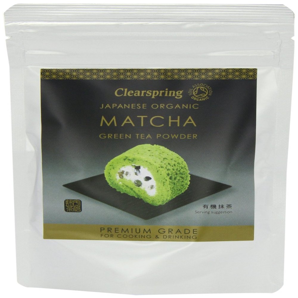10 Pack of Clearspring Organic Matcha Green Tea Premium 40 g