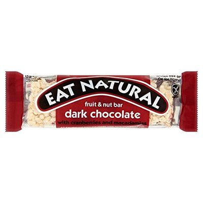 12 Pack of Eat Natural Cranberry Macadamia & Choc Bar 45 g