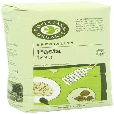 5 Pack of Doves Farm Organic Pasta Flour 1000 g