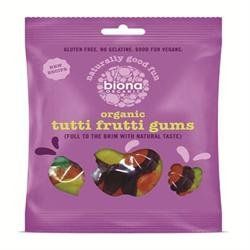 10 Pack of Gluten Free Biona Organic Wine Gums 75 g