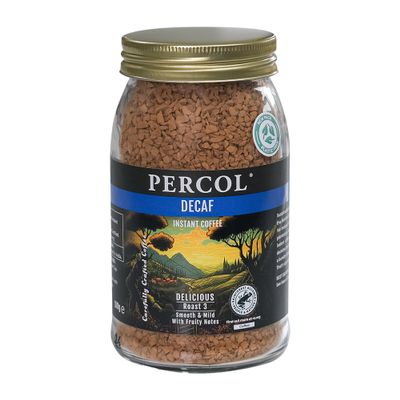 6 Pack of Percol FT Decaf Colombian Instant Cof 100 g