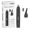 BaByliss Men E652E Nose Ear Eyebrow Hair Clipper Circular Cutting System Washable Under Tap Black view 1
