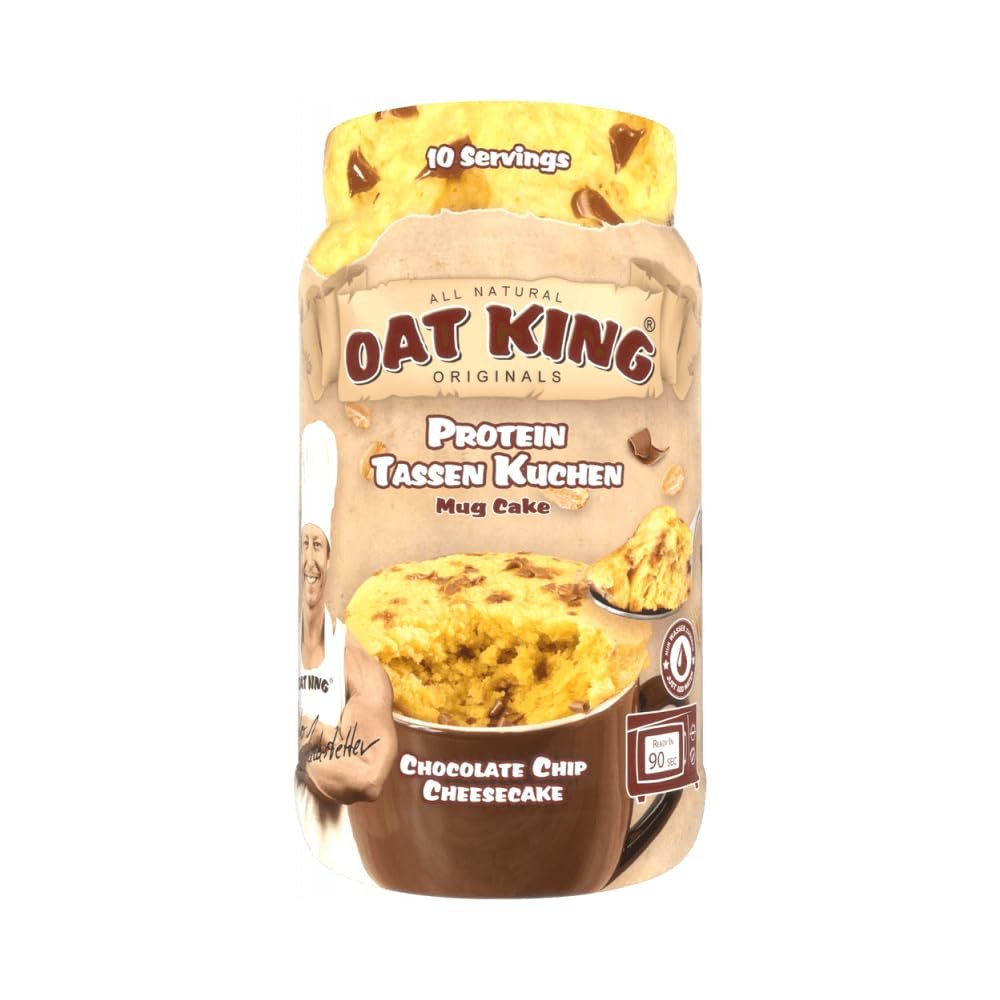 Lsp Oat King Mug Cake Chocolate Chip Cheesecake