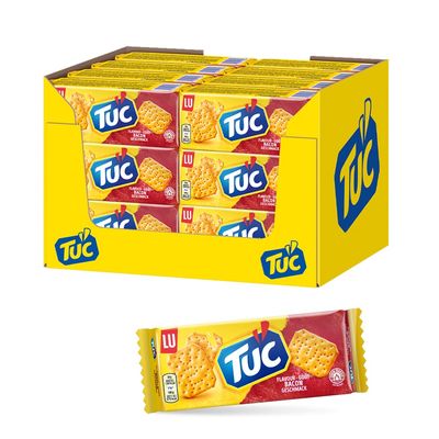 Tuc Bacon Cracker (24 Packs of 0.1 kg)