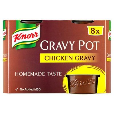Knorr Chicken Gravy Pot, 8 x 28g